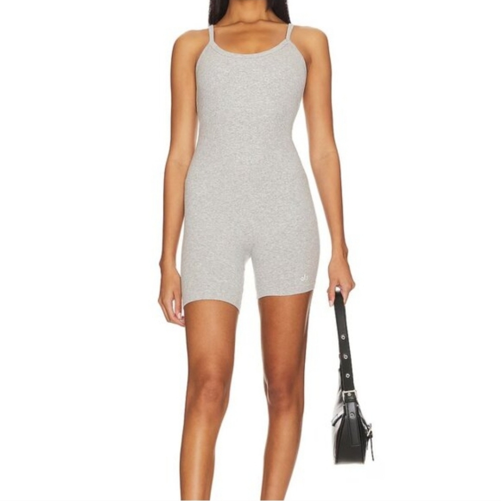 Alo Yoga Seamless Ribbed Mellow Onesie S